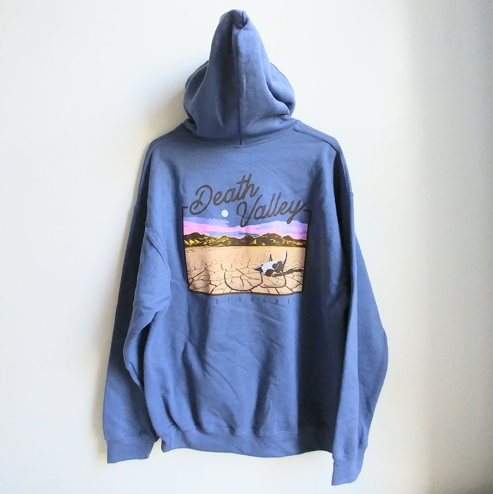 NWT Death Valley California Hooded Sweatshirt l xl